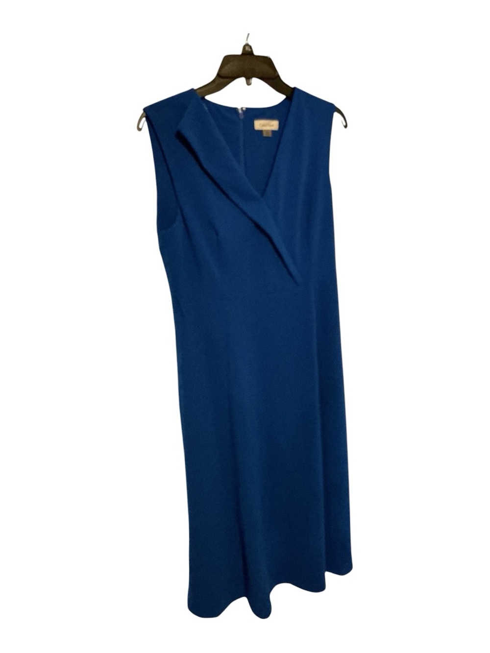 Calvin Klein Sleeveless Royal Blue Midi Dress